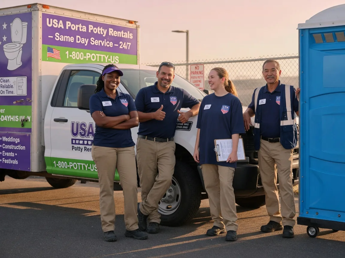 Porta Potty Rental company in Ruffs Dale, PA